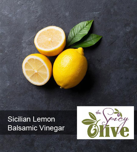 Sicilian Lemon Balsamic Vinegar – Amazing Olive