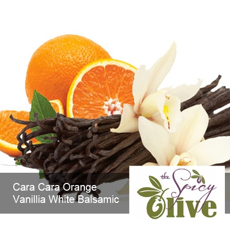 The Spicy Olive Cara Cara Orange Vanillia white balsamic
